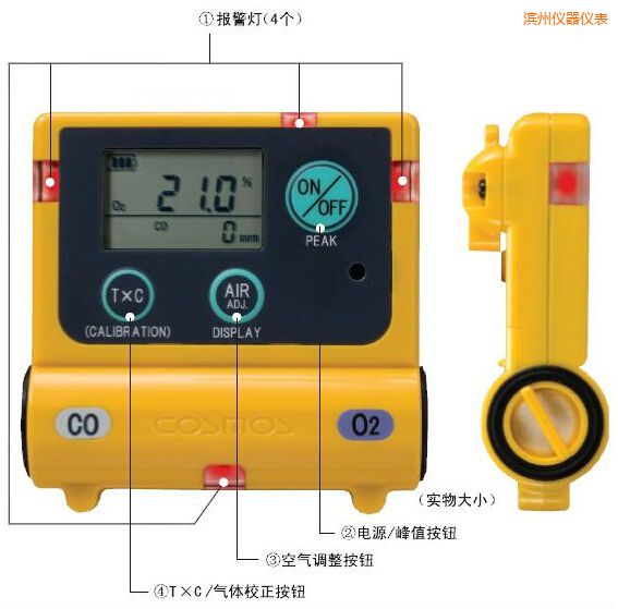 濱州復(fù)合型氣體檢測器