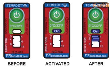 樂(lè)山溫度指示標(biāo)簽 累計(jì)上升時(shí)間/溫度的標(biāo)簽