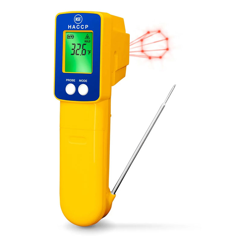 ThermoTrace 紅外/熱電偶探針組合溫度計